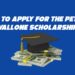 Peter F Vallone Scholarship