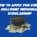How to Apply For Curtis Holloway Memorial Scholarship