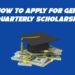 the GenM Quarterly Scholarship 2024